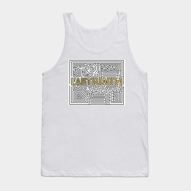 Labyrinth Tank Top by Bugbear